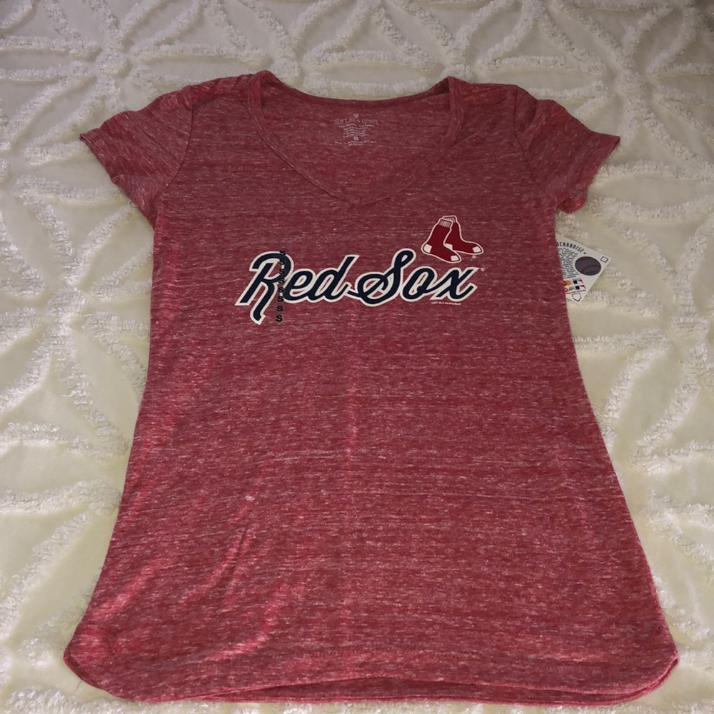 NWT Small Red Sox V Neck top